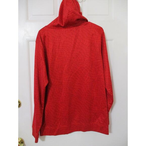 Marvel Deadpool Red Hoodie pullover Sweatshirt size L Red - Picture 3 of 7